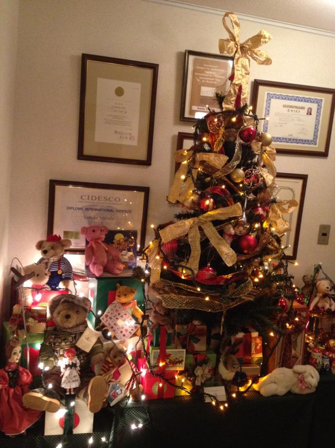 オリエンタルボーテHIROOクリスマス飾りつけ