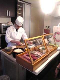 ホームパーティ 鮨
