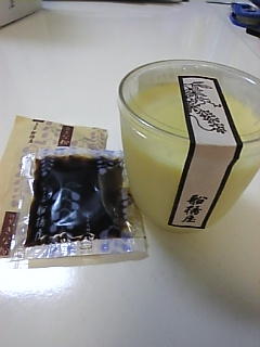 船橋屋 くずプリン